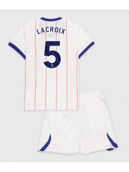 Chelsea Maxence Lacroix #5 Ausweichtrikot für Kinder 2026-27 Kurzarm (+ Kurze Hosen)
